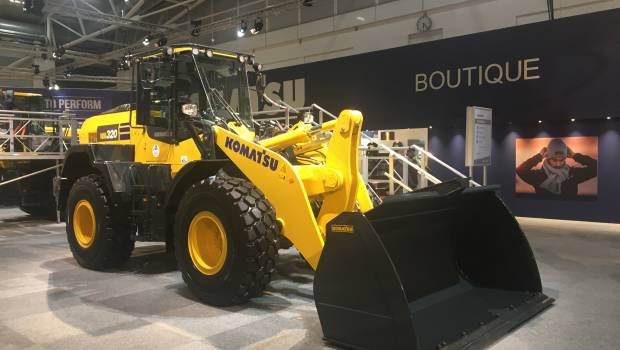 Les chargeuses Komatsu de série 8 disponibles avec des pneus Continental