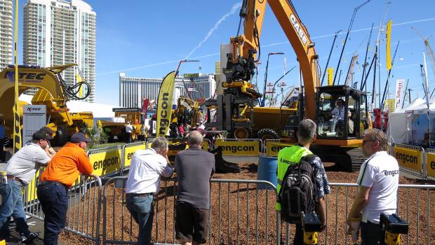 Ce que Engcon présentera à Conexpo