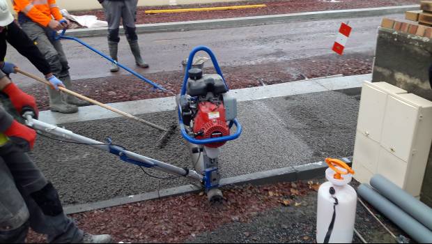 Le béton drainant Cemex efficace même en bord de mer