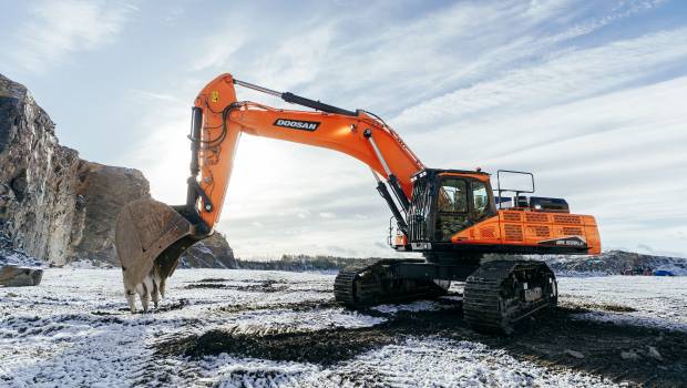 Les pelles Doosan DX490LC-7 et DX530LC-7 passent au Stage V