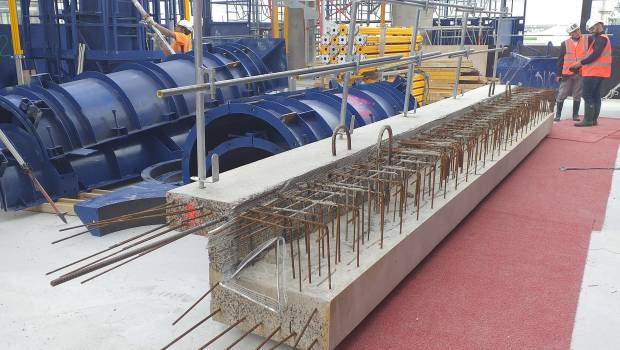 Projet Duo à Paris : les atours du béton préfa