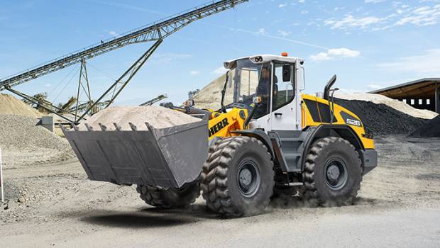 Première mondiale pour les chargeuses Liebherr L 526, L 538 et L 546