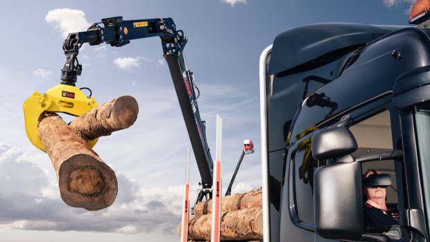 Hiab propose la grue forestière nouvelle génération