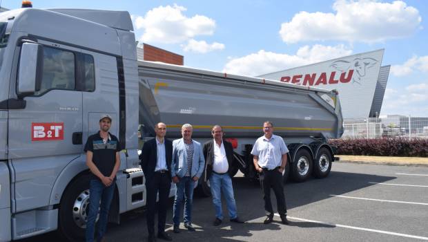 Benalu livre sa première benne connectée Easy Security