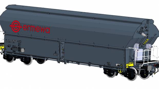 Un wagon de fret avant-gardiste