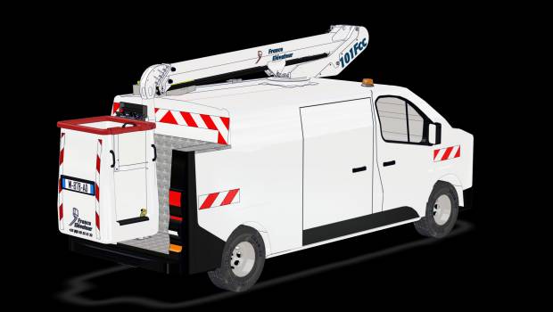 Nouvelle nacelle plus compacte chez France Elevateur