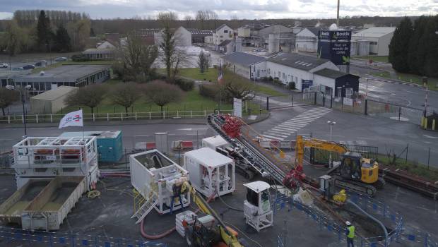 Forage en mode écologique sous l’Oise