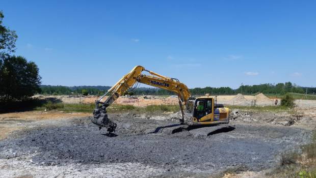 Colas Environnement, expert en boues polluées