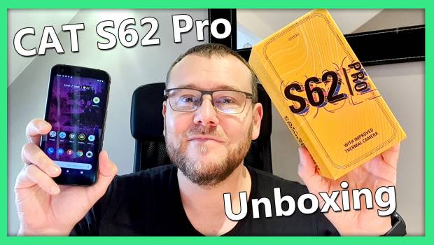 Unboxing du smartphone Caterpillar S62 Pro