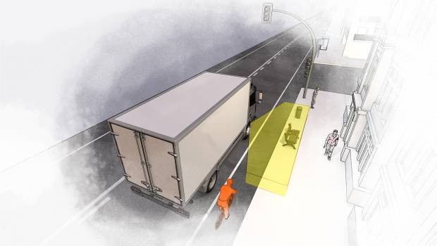 Scania : un kit de sécurité avec l'option détection latérale