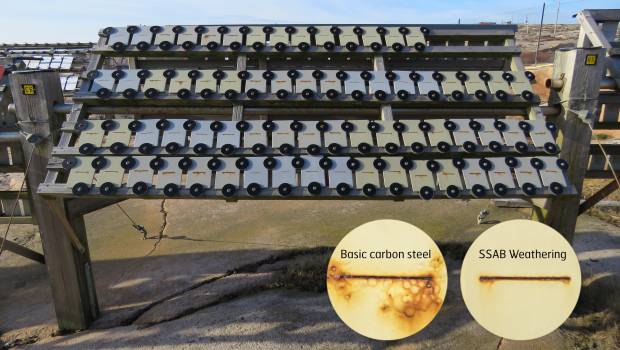 SSAB réduit les coûts d'entretien des structures peintes