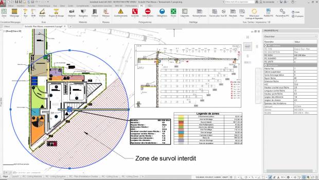 Méthode+ PIC.cad : pour concevoir le plan d'installation de chantier dans Autocad