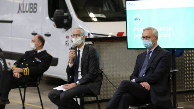 Bruno Le Maire en visite chez Klubb