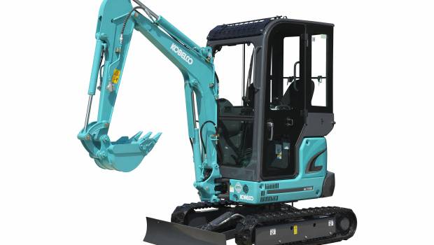 Une mini-pelle inédite chez Kobelco