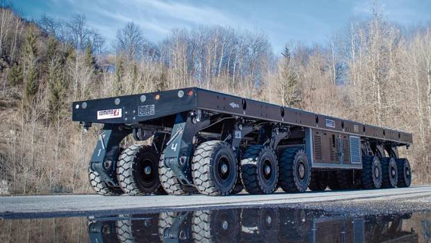 Nouvelle remorque autopropulsée modulaire Cometto