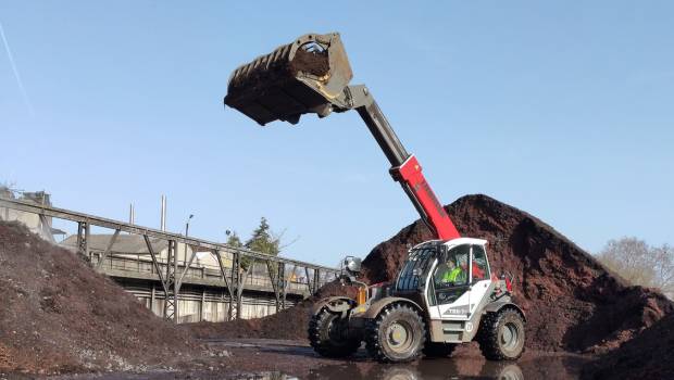 Un T55-7s en action chez APAG Environnement