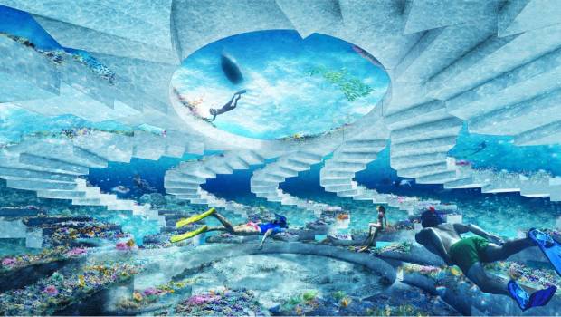 A Miami, un récif artificiel et un musée de sculptures sous-marines ne font qu'un