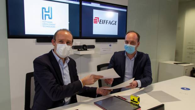 Hoffmann Green Cement Technologies, fournisseur officiel d'Eiffage Génie Civil