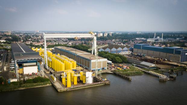 Eiffage et Sif ancreront les fondations des deux premières phases du parc éolien Dogger Bank