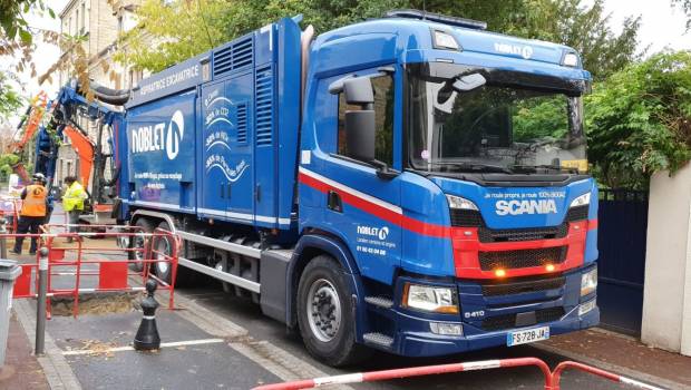 Noblet met en service la première aspiratrice excavatrice 100 % biogaz