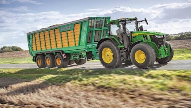 John Deere à l'honneur du test DLG PowerMix