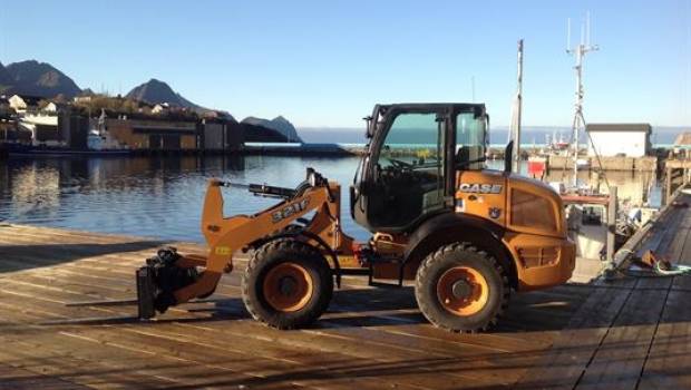 Les chargeuses Case ou l'art de la pêche en Norvège