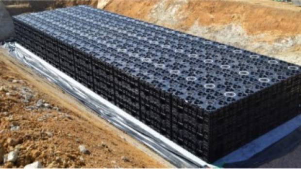 Wavin propose l’AquaCell pour la gestion de pluies
