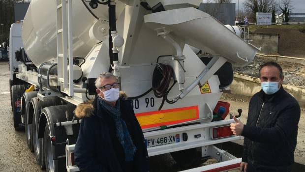 [Exclu] Liebherr livre sa première bétonnière portée électrique en France