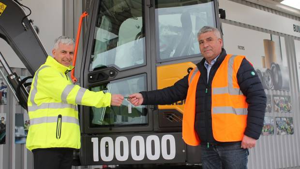 Volvo CE : le cap des 100 000 à Belley