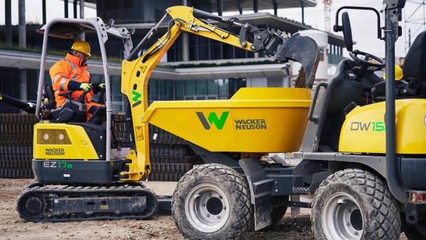 La gamme Zéro émission de Wacker Neuson déployée dans Vienne