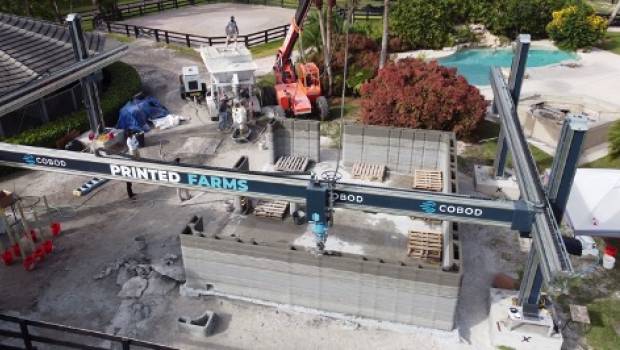 Cobod attaque le marché américain de l'impression 3D