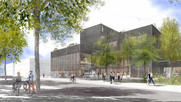 Saclay : mise en chantier de la gendarmerie et du Centre Teilhard de Chardin