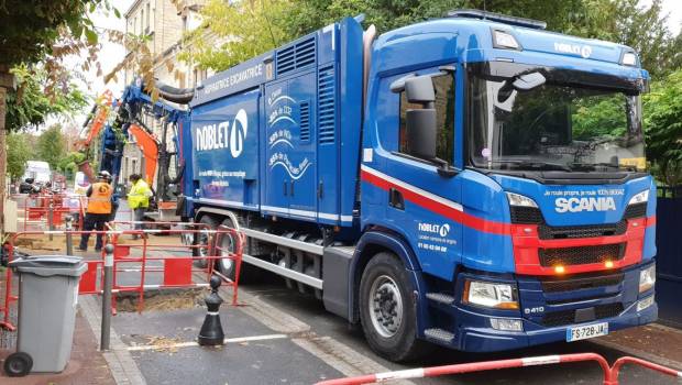 Une aspiratrice à gaz efficace !