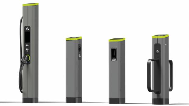 Le Grand Paris dévoile le design de ses bornes de recharge électrique