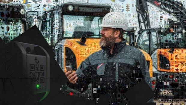 Trackunit Kin  pour localiser les équipements de construction