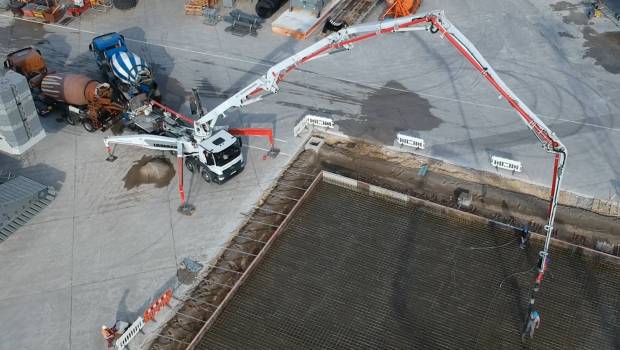 Liebherr Powerbloc fait ses preuves dans le pompage du béton