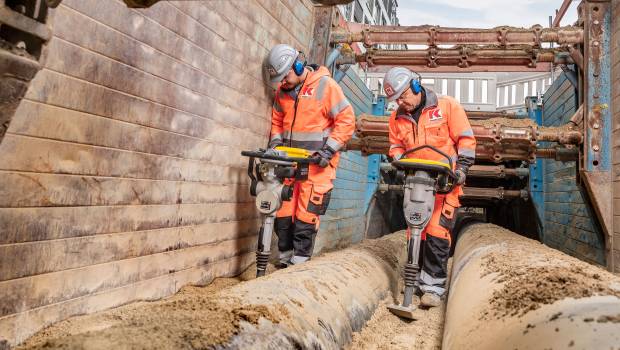 Compactage léger : le vaste portefeuille de Wacker Neuson en intervention à Munich