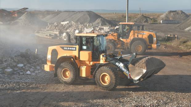 Deux chargeuses Hyundai chez USUM Recycling