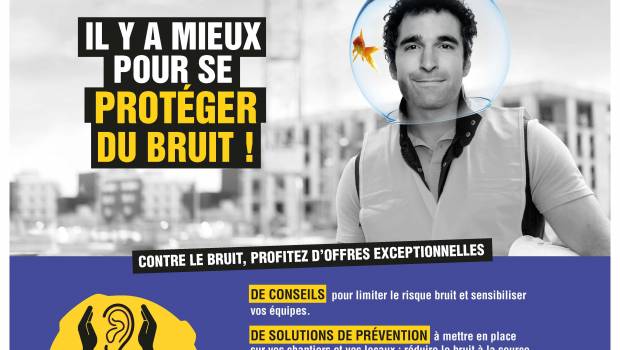 OPPBTP :  Contre le bruit, j'agis 