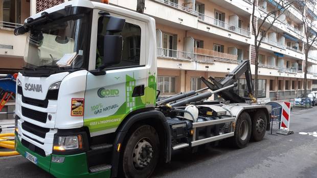 Premier chantier à mobilité durable à Lyon