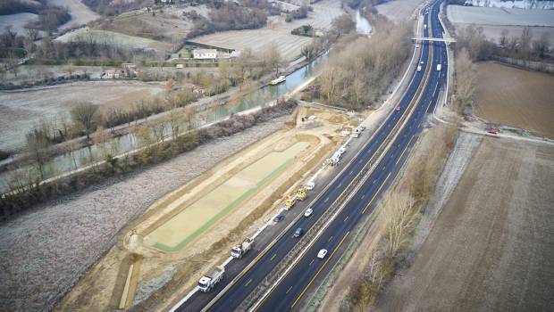 L’A61 prend ses aises