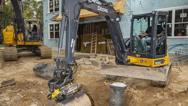 Engcon et John Deere main dans la main