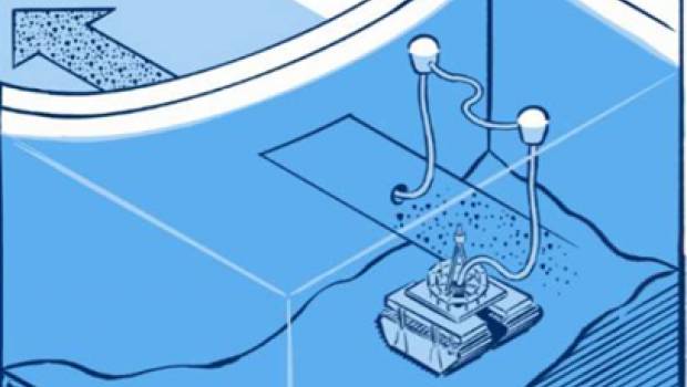 Le dragueur Nessie rétablit le transit sédimentaire naturel