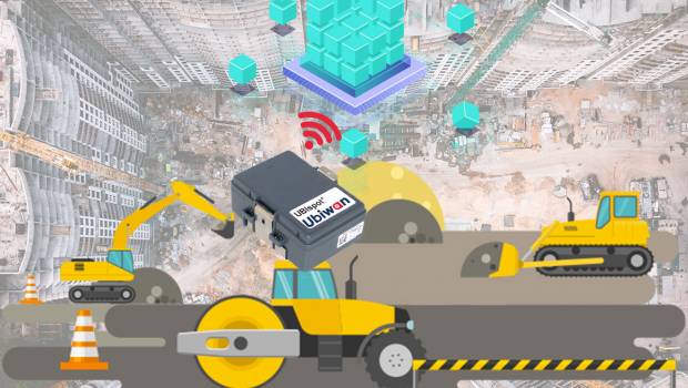 Ubispot 3 suit l'activité des engins de chantiers