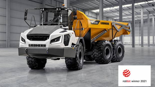 Un Red Dot Award 2021 pour Liebherr