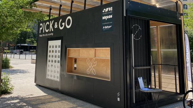 Un prototype de station de mobilité urbaine