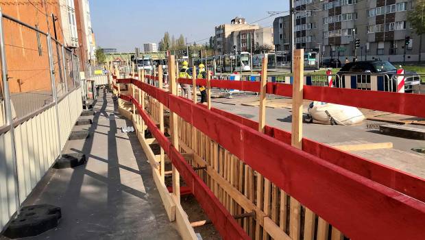 À Colombes, dévoiement de réseaux sur 9 km pour l’extension du tramway T1