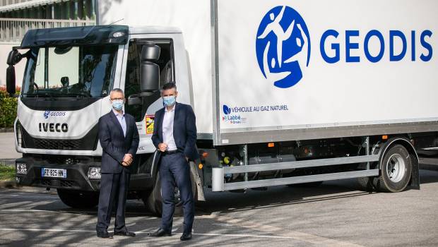 GEODIS acquiert 200 véhicules au GNV auprès d’IVECO