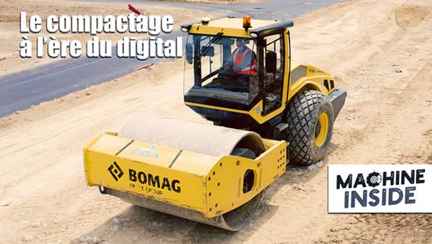 Bomag simplifie le compactage avec l'application Bomap