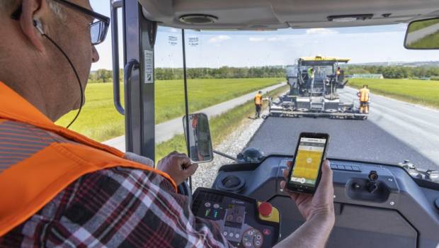 Vögele mise sur le digital pour la construction routière